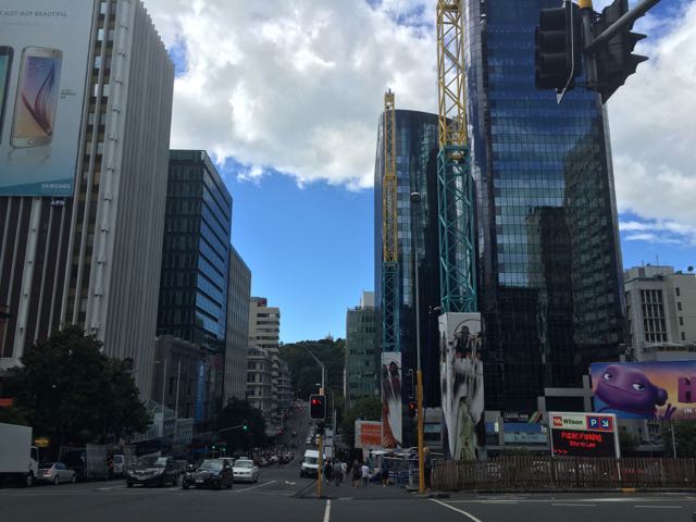 Auckland is a lot like San Francisco - certainly hilly