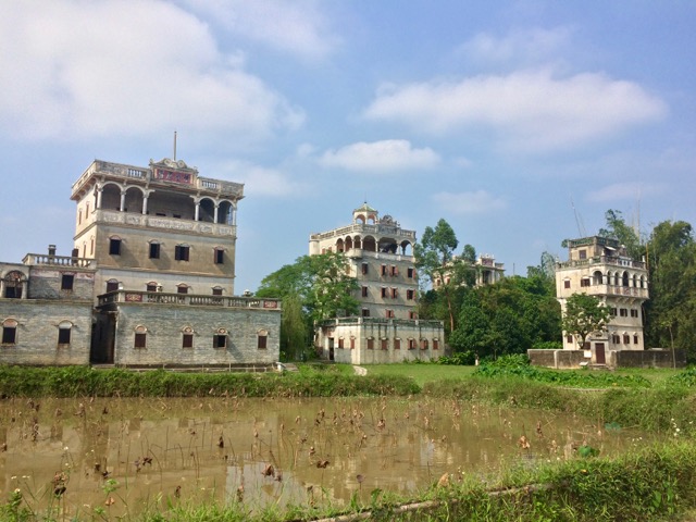 some diaolou towers in Zili village