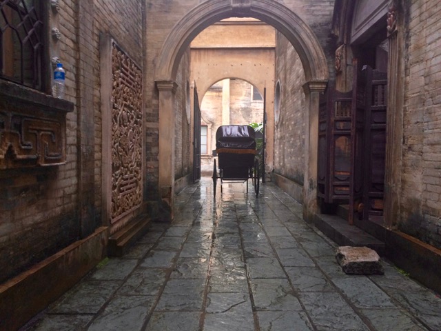 alley in historic Chikan