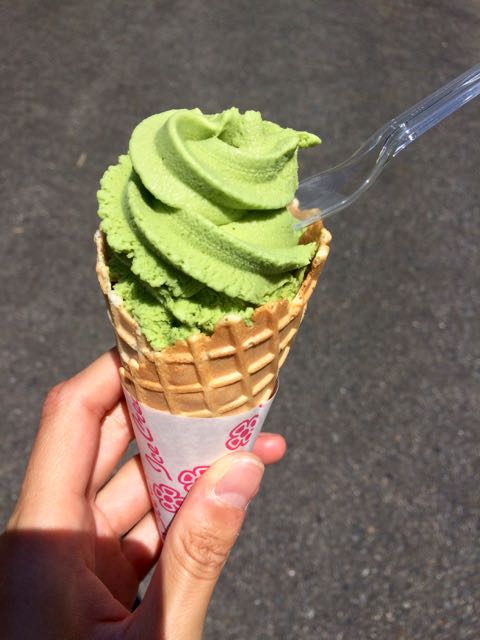 Green Tea ice cream!