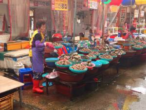 Korea's biggest fish market