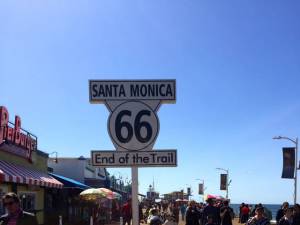 Santa Monica Pier - End of THE ROAD