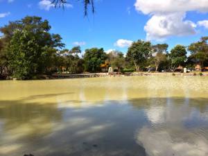 Sulphur Lake in Government Gardens