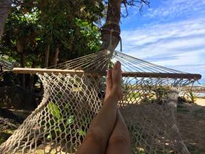 spend a lot of time in hammocks