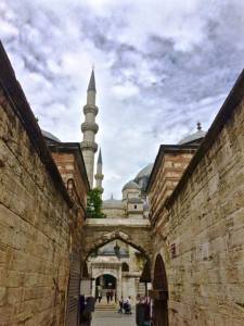 on the way to Sülemaniye Mosque