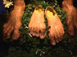 Bilbo's feet